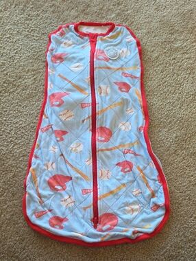Dreamland Baby Dream Weighted Sleep Swaddle Size Small Baseball Theme
